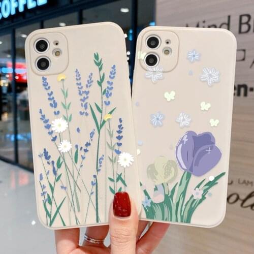 Print Case For iPhone 12 Pro Cases Silicone Cover For iPhone 11 XR XS Max 7 8 Plus 6 6S 12 Mini SE 2020 TPU Shockproof Funda