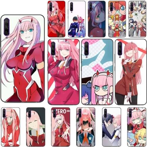 YNDFCNB Darling in the Franxx ZERO TWO Phone Case for Huawei Y5 II Y6 II Y5 Y6 Y7 Prime Y7Plus Y9 2018 2019