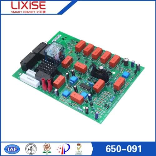 Fg wilson genset parts 650-091 12V generator PCB board