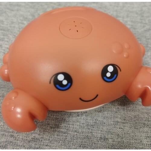 A2UB Electric Water Spray Toy Baby Bath Toy Cartoon Water Sprinkler Gift Interactive Play Set with Light Sensor for Preschool