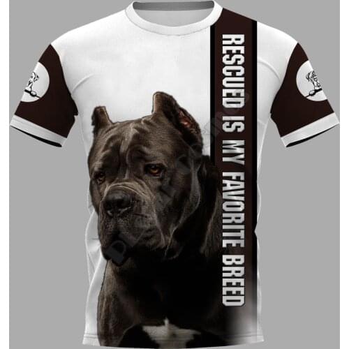 PLstar Cosmos Cane Corso Rescue 3D Printed t-shirt Harajuku Streetwear T shirts Funny Animal Men For Women Short Sleeve
