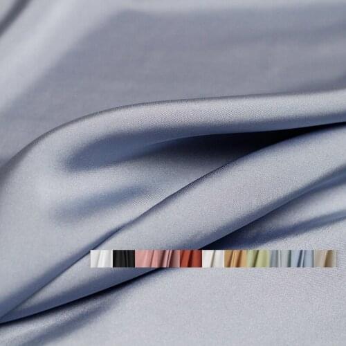 Red Raspberry Double-Side Satin Fabrics Smooth Hang Down Suitable Garment Materials Women Dress Shirt Cloth Freeshipping