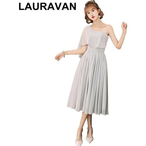 LAURAVAN Women's Evening Dresses Below The Knee