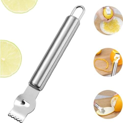 Stainless Steel Lemon Peeler Lime Orange Shaver Citrus Fruit Peeling Grater Fruit Tools Kitchen Gadgets Tools