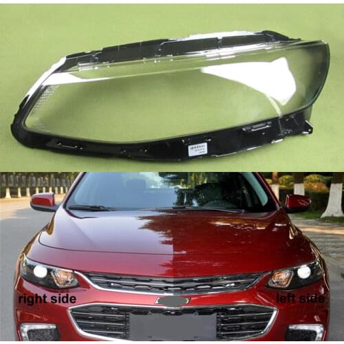 Transparent Lampshade Lamp Shade Front Headlight Shell Headlight Cover Lens For Chevrolet Malibu XL 2016 2017 2018