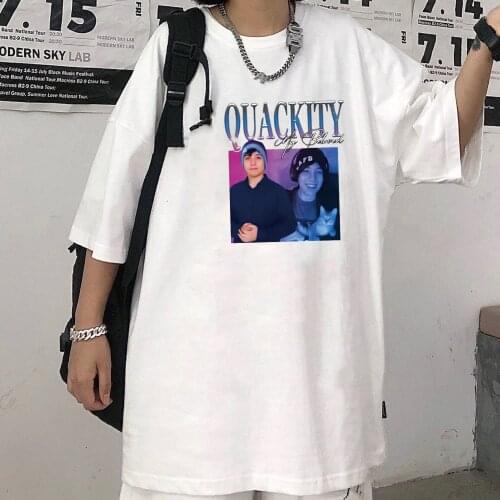 Ranboo My Beloved T Shirt Dream SMP Streetwear QUACKITY Letter Graphic Tees Hot Game 100% Cotton Summer Grunge Style Fashion Top