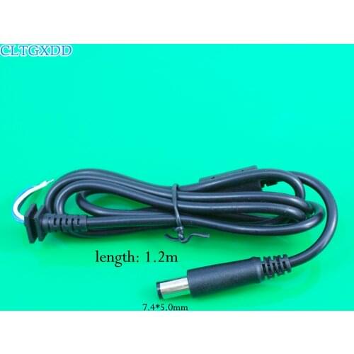 Cltgxdd DC 7.4 x 5.0 7.4*5.0mm For DELL For HP Power Supply Plug Connector With Cord / Cable Laptop Adapter 90W 65W Charger