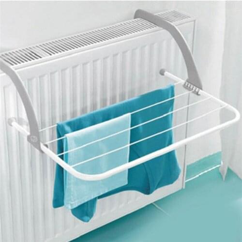 Folding clothes rack outdoor bathroom portable clothes hanger balcony washer-dryer clothes rack shoes towel bar clothes rack