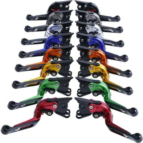 Motorcycle Folding Extendable Brake Clutch Levers For Yamaha FZ1 FAZER FZ6R FZ8 FZ-07 MT-07