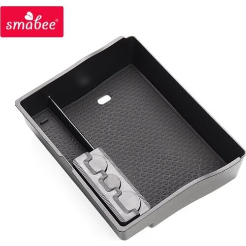 Smabee Car central armrest box For Toyota Sienna 2011 ~ 2018 30 XL30 Accessories Stowing Tidying Center Console Organizer