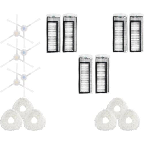 Side Brush HEPA Filter Replacement Mop Cloth Rags for NARWAL J1 Robot Vacuum Cleaner Sweeper Cleaning Accessories