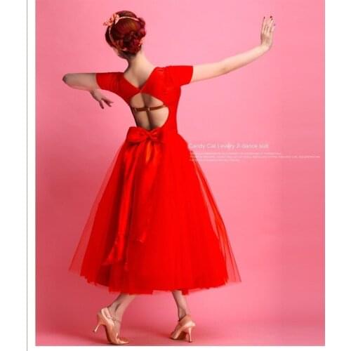 New Style Modern Dance Skirt Ballroom Dancing Practice Skirt Big Skirt Ballroom Dancing Square Practice Long Skirts
