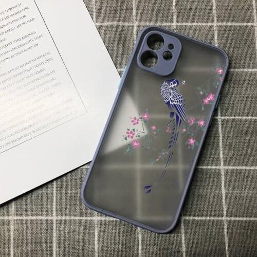 Animal Art Swallows Cranes Birds Phone Case for iPhone 12 mini 11 pro XS Max X XR 7 8 plus SE20 High quality TPU silicon cover