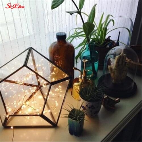 1/5/10pcs Garland Wine Bottle Fairy String Lights LED Battery Cork Copper Wire String Light For Christmas Party Wedding Decor 5Z