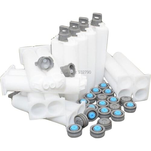 10pcs AB Epoxy Gun Cartridge 50ml 1:1 2-part Glue Cartridge PP Mixer Epoxy Resin AB Glue Acrylic Adhesive Cartridges Disposable