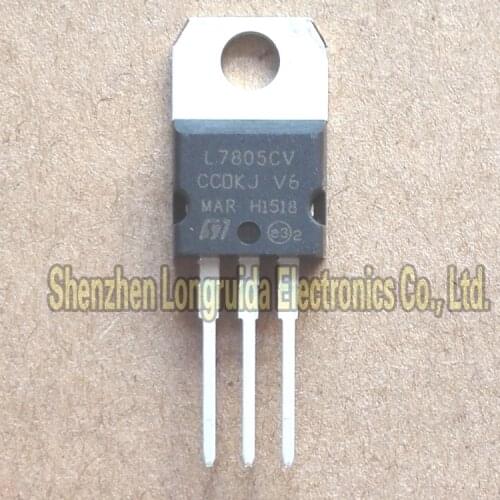 10PCS L7805CV TO220 L7805 TO-220 7805 LM7805 MC7805 new and original IC