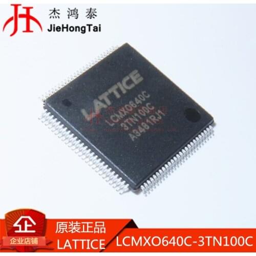 100% New&original LCMXO640C-3TN100C QFP In Stock