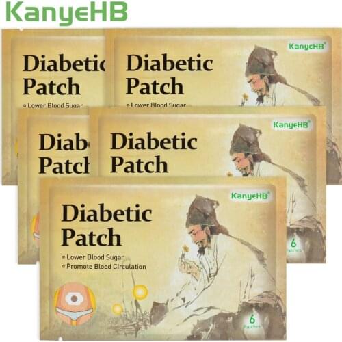 30pcs Diabetic Patch Lower Blood Glucose Sugar Balance Medical Plaster Herbal Stabilizes Blood Sugar Level Health Care New A605