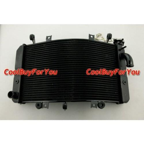 Black Motorcycle Radiator Engine Water Cooler For SUZUKI HAYABUSA GSX1340R GSXR1300 2008 2009 2010 2011 CNC Aluminum