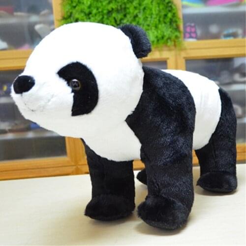 Fancytrader Realistic Animal Panda Plush Toy Chair Stuffed Pandas Sofa Can Ride on Children Gift Decoration 52x27x21cm