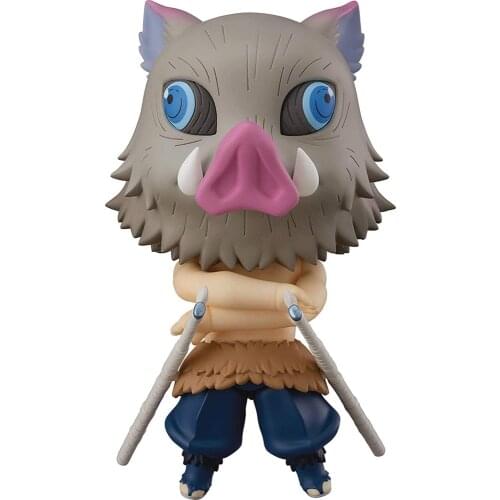 Good Smile Demon Slayer Inosuke Hashibira Nendoroid Action Figure, Multicolor Anime Figura Model Collection Kids Toys Decorative