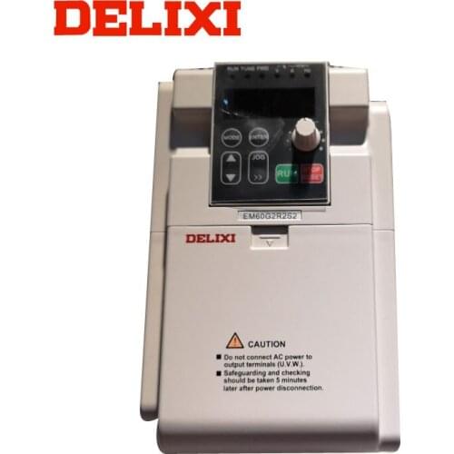 Inverters & Converters DELIXI EM60 0.4-2.2KW frequency converter high torque frequency inverter