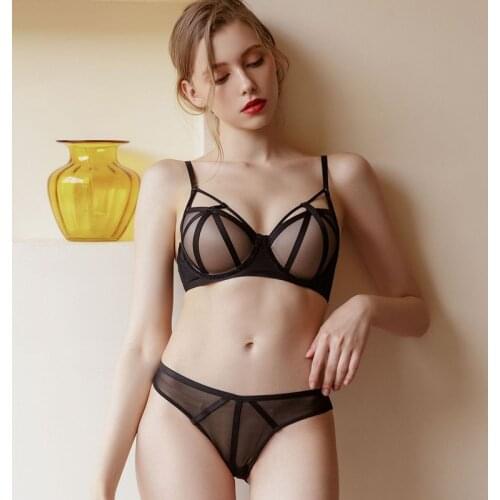 Sexy Lingerie For Women Bra Set Push Up Strappy Style Padded Cup Underwire 3 Colours