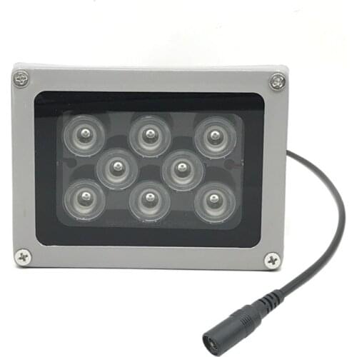 Small Monitoring Led Night Vision Fill Light Infrared Light 16w Night Vision Infrared LED Fill Light Waterproof DC12V
