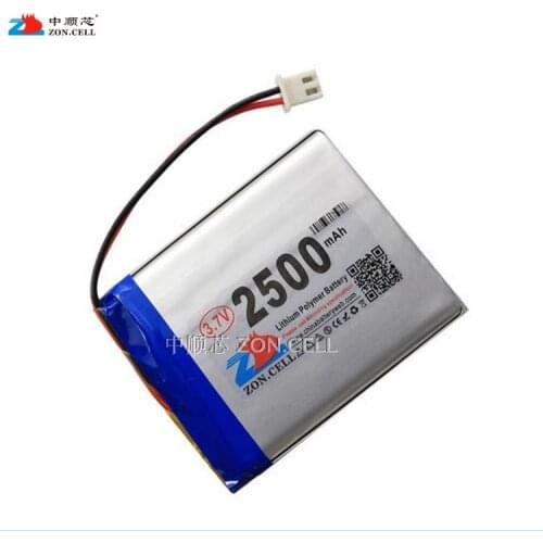Shipping in 2500mAh 3.7V polymer battery 565063 navigator 505065 electronic dog 505067 Rechargeable Li-ion Cell