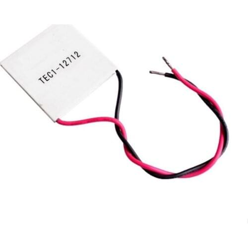 12V Semiconductor Refrigeration Sheet TEC1-12712 50*50MM High-power Temperature Difference 12A Car Insulation Hot and Cold Box