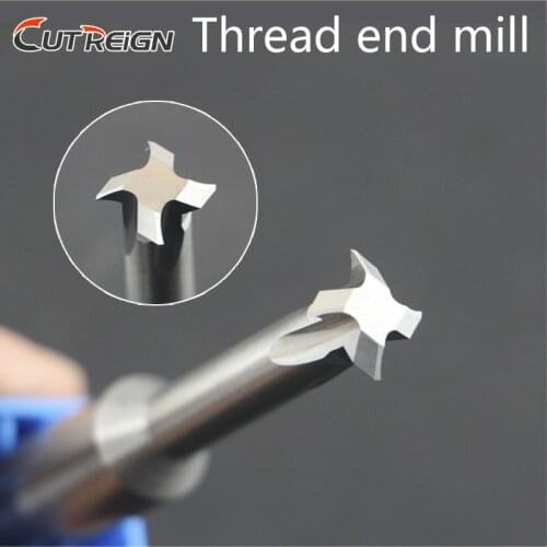 Single-tooth threadmillingcutterMetric 60 degree internal and external threads CNC machine tool milling cutter metal processing