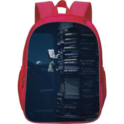 Game Little Nightmares School Bag Teens Backpack Girls Bag Women Bookbag Fashion Cartoon Travel Rucksack Cosplay Mochila