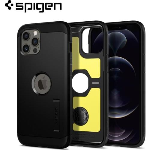 Spigen Tough Armor Case for iPhone 12 Pro Max (6.7") - Heavy Duty Drop Resistance & Kickstand Cases