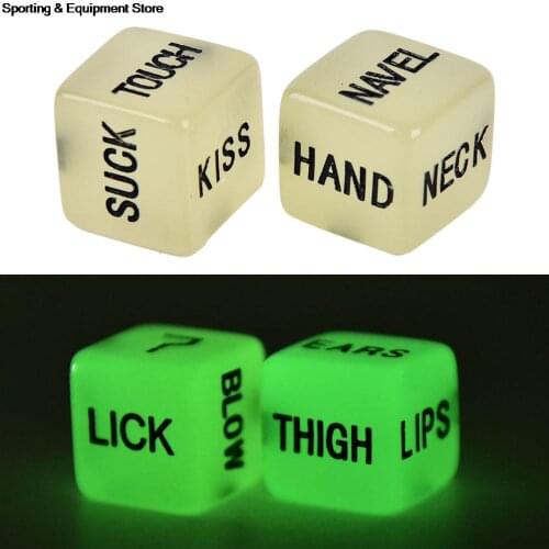 1pc/2PCS Funny Sex Dice Romance Love Humour Party Gambling Adult Games Sex Toys Erotic Craps Pipe For Couples