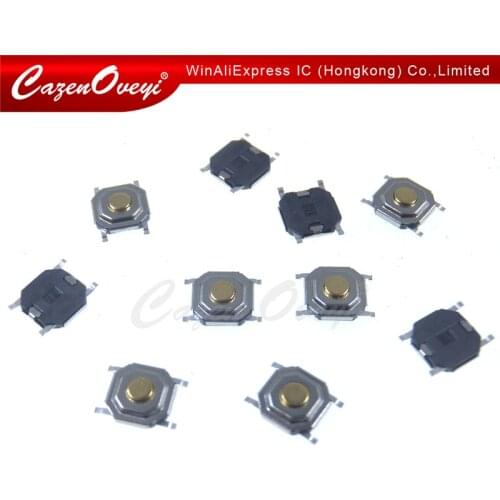 100pcs/lot 4*4*1.5mm Light touch switch SMD4 waterproof /OFF Touch button Touch switch 4*4*1.5 keys button SMD 4pin