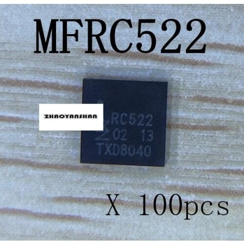 100pcs x MFRC522 RC522 MFRC52202HN1 MFRC52201HN1 QFN Free Shipping
