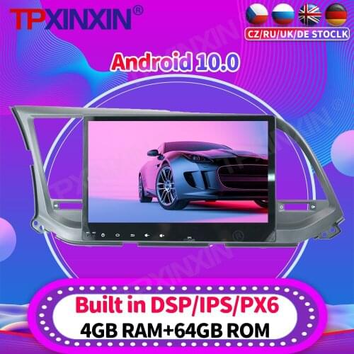 Android10 For HYUNDAI ELANTRA 2016 - 2018 Car Radio Multimedia Video Player Navigation Stereo GPS Accessories Auto 2din no dvd