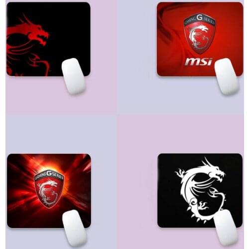 MSI Dragon Logo Large Mouse pad PC Computer mat edge native rubber special game mouse pad polyethylene table mat non slip