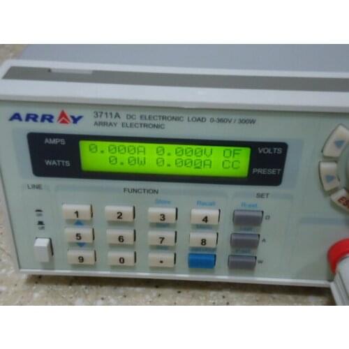 Fast arrival ARRAY 3711A single-channel programmable DC electronic load 360W /360V / 30A