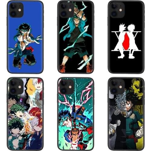 Black Back Luxury Shell Soft Funda For Women Boy Hunter X Hunter Cartoon For Xiaomi Redmi Note 9 9S 8 8T 7 Pro 10 5G Redmi Note