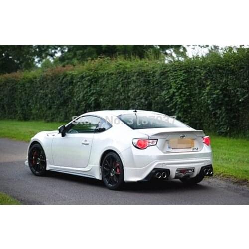 For Toyota GT86 BRZ Spoiler Wing 2013- 2017 ABS Plastic Unpainted Color Rear Roof Spoiler Wing Trunk Lip Boot Cover Car Styling