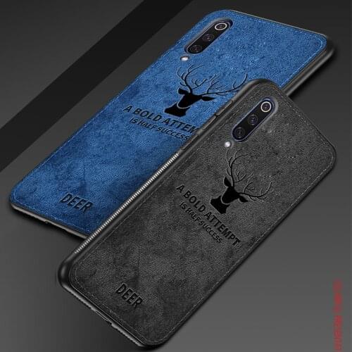For Xiaomi Mi CC9 Mi 9T Pro Case Retro Fabric Texture Soft Cover Phone Case For Xiaomi Redmi K20 7A Note 7 Pro Back Cases