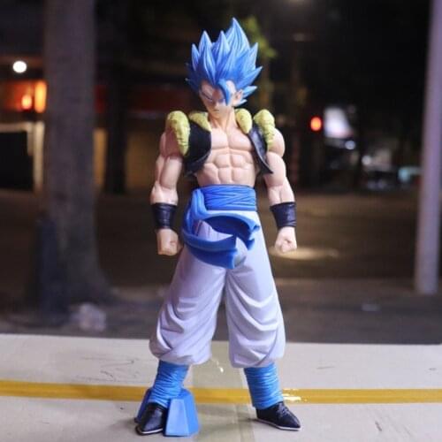 Dragon Ball Super Blue Gogeta Grandista ROS PVC Action Figures Anime Dragon Ball Z Goku Vegeta Gogeta Figurine Model Toy DBZ