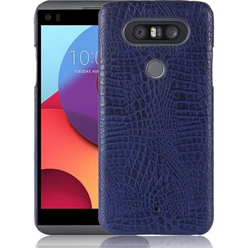 SUBIN New Luxury Case For LG Q8 5.2" Crocodile Skin PU Leather Back Cover Phone Protective Case phonebag for LG Q8