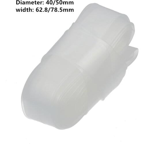 40MM 50MM x 1m Transparent Heat Shrink Tube 2:1 Shrinkable Tubing Sleeving Wrap Wire kits for 4s/6s Lipo battery