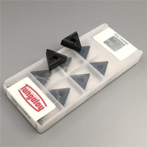 10pcs TNMG160408 L S T4125 High Quality External Turning Tools Turning Carbide Insert For MTLNR/L Tool Holder Lathe cutter