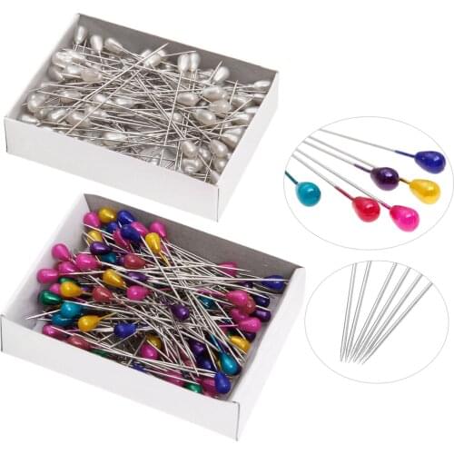 144pcs Patchwork Needle Craft Pearl Head Pins Embroidery Pins For DIY Quilting Tool Sewing Accessories