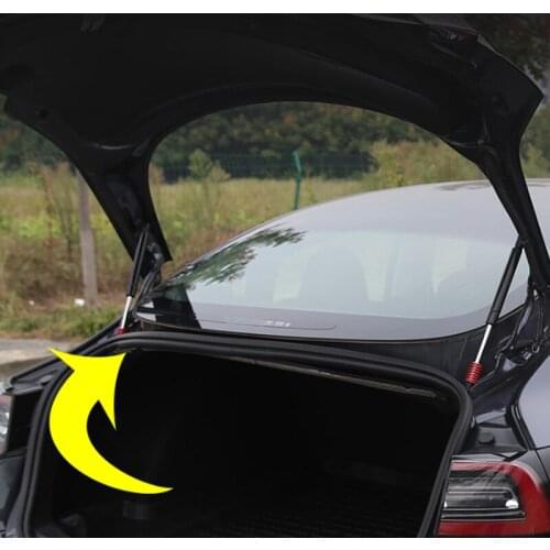 My good car 2pcs Rear Trunk Tailgate Lift Struts For Tesla Model 3 Boot Gas Spring Shock Support Hydraulic Rod