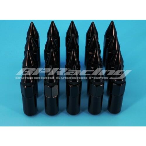 20pcs M12 x 1.5 Spiked Lug Nuts Extended Tuner Wheel/Rims For Honda Toyota Black/Blue/Green/Golden/Red/Purple/Grey