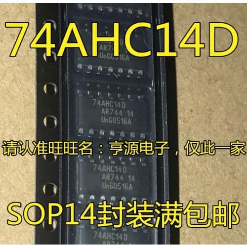 20 PCS new original 74 ahc14 74 ahc14d SN74AHC14DR SOP14 logic chip